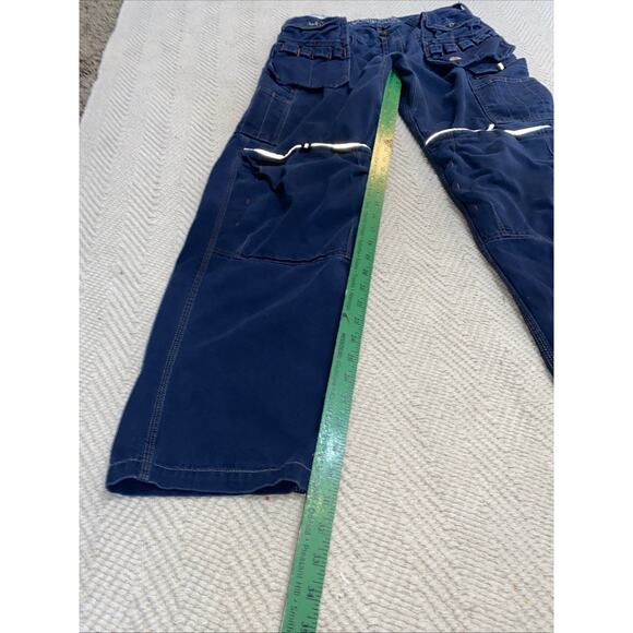 KONTRA Uniform ARC Rated CAT2 Pants Size 34x34 Blue Performance Work - Picture 6 of 10